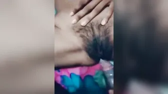 Hairy GF Moaning Softly While Getting Fucked At Home