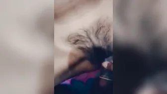 Hairy GF Moaning Softly While Getting Fucked At Home