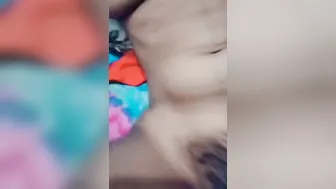 Hairy GF Moaning Softly While Getting Fucked At Home