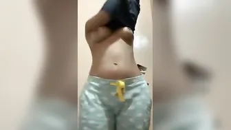 Sexy Girl From Punjab Stripping Naked On Her Selfie Camera
