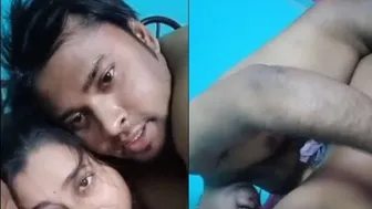 Beautiful Desi Babe Making Her Own Private Sex Tape Alone