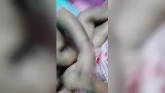 Beautiful Desi Babe Making Her Own Private Sex Tape Alone
