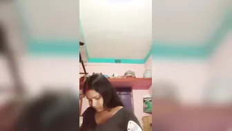 Bengali Married Woman Stripping Naked And Teasing On Her Webcam