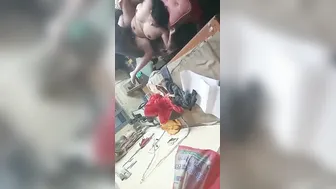 Thick Aunty Getting Banged By Factory Worker During Break Time
