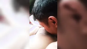 Real Couple Recording Their Intimate Bedroom Session On Camera