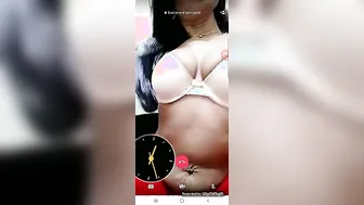 Sexy Village Girl Stripping Completely Naked On Camera For Lover
