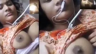 My GF Flashing Her Tits And Pussy During Naughty Video Call