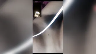 My GF Flashing Her Tits And Pussy During Naughty Video Call