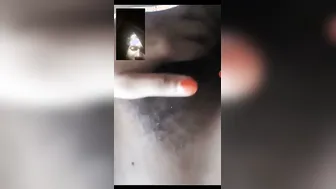 My GF Flashing Her Tits And Pussy During Naughty Video Call