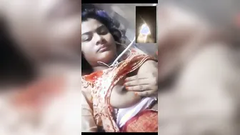 My GF Flashing Her Tits And Pussy During Naughty Video Call