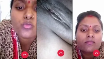 Desi Village Wife Playing With Her Pussy On Her Phone Camera
