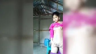 Married Village Slut Exposing Her Hairy Pussy On Camera For Me