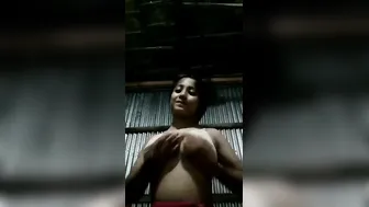 Cute Horny Girl Teasing And Playing With Herself On Webcam