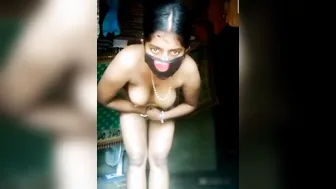 Bengali Wife Showing Off Her Naked Curves On Video