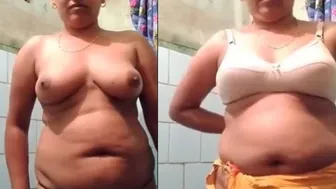 Shy Bhabhi Slowly Undressing And Teasing On Cam For Lover