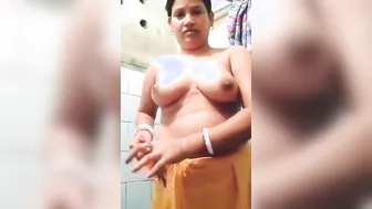 Shy Bhabhi Slowly Undressing And Teasing On Cam For Lover