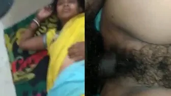 Bhabhi Moaning Loud Getting Fucked Hard In Yellow Saree Today