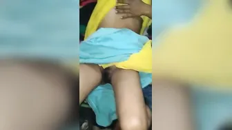 Bhabhi Moaning Loud Getting Fucked Hard In Yellow Saree Today