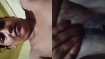 Horny Bengali Wife Fingering Her Wet Needy Pussy On Camera