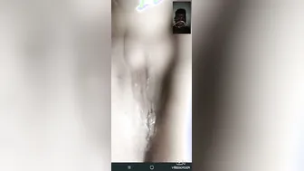 Horny Bhabhi Spreading Legs Wide Exposing Her Dripping Wet Pussy