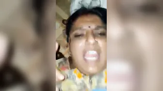 Indian Wife Getting Her Boobs Groped While Taking Dick