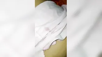 Indian Wife Getting Her Boobs Groped While Taking Dick
