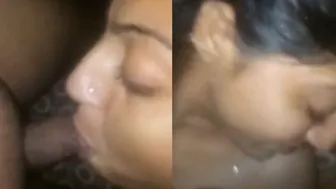Married Bhabhi Getting Her Mouth And Ass Fucked Hard At Home