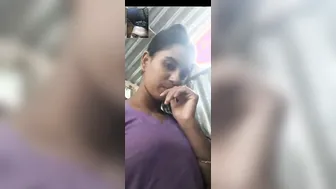 Bangladeshi GF Flashing Her Tits On Naughty Video