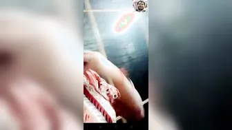 Married Bhabhi Exposing Her Heavy Milky Boobs For Lover At Home