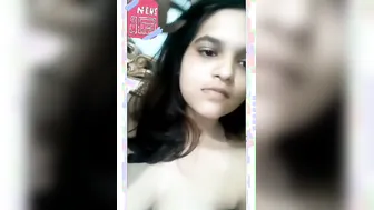 Big Tit Bangladeshi Babe Showing Off Her Boobs On Video Call
