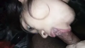Pretty Village Bhabhi Giving Her Man A Skilled Wet Blowjob