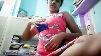 Cute Desi GF Stripping Naked Showing Everything On Camera