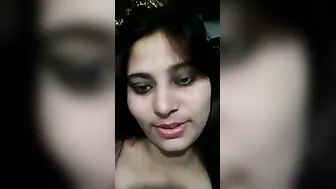 Gorgeous Village Girl Flashing Her Massive Tits On Camera