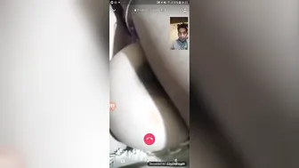 Beautiful Busty GF Showing Everything On Video Call