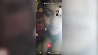 Beautiful Busty GF Showing Everything On Video Call