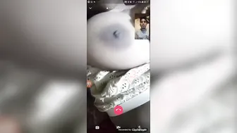Beautiful Busty GF Showing Everything On Video Call