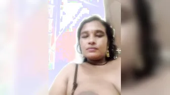 Bhabhi Teasing And Showing Off Her Massive Boobs On Live Camera