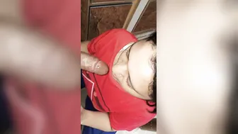 Big Booty Pakistani Wife Hungrily Sucking Dick In Bedroom
