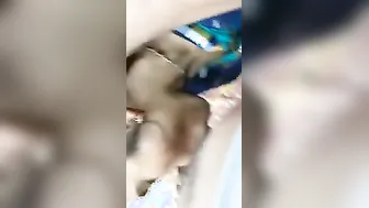 Married Indian Wife On Her Knees Giving Hubby A Wet Blowjob