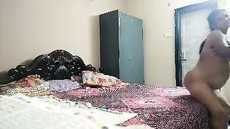 Mature Indian Couple Enjoying Their Private Homemade Sex Session