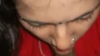 Beautiful Indian Wife Lovingly Sucking Him At Home Tonight