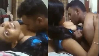 Wife Enjoying Stranger While Cuckold Husband Films Everything