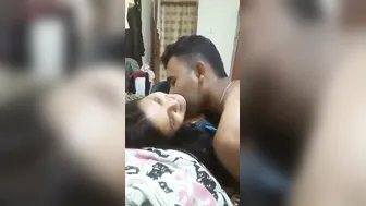 Wife Enjoying Stranger While Cuckold Husband Films Everything