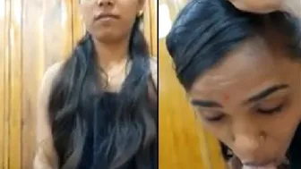 My Wife Wrapping Her Lips Around Me Before Going To Work Today