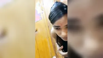 My Wife Wrapping Her Lips Around Me Before Going To Work Today