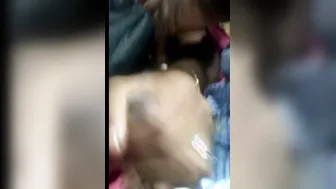 Indian Wife Sucking Him Off In The Back Of Moving Public Bus