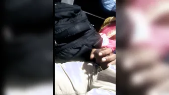 Indian Wife Sucking Him Off In The Back Of Moving Public Bus