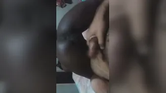 Dark Skinned Slut Working For Cash In Cheap Hotel Room Tonight