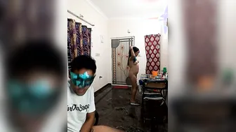 Young Couple Getting Wild Together Streaming Their Session Live