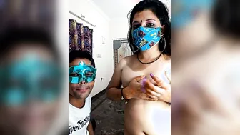 Young Couple Getting Wild Together Streaming Their Session Live